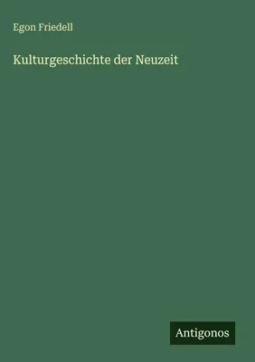 Produktbild von Kulturgeschichte der Neuzeit