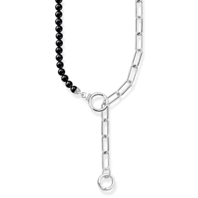 Obrázok produktu pre Náhrdelník z retiazky a korálok s dvoma zapínaniami - Thomas Sabo Model: KE2193-027-11