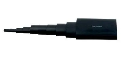Produktbild von 3M Warmschrumpfschlauch 12/3 HDT-AN 12/3 schwarz TE100048582 dickwandig