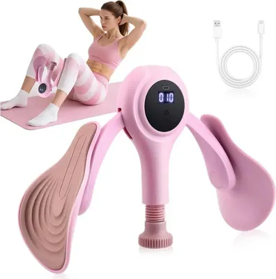 Produktbild von Beckenboden- & Oberschenkeltrainer - Hüfttrainer - Muskelstärkung - Beine & Oberschenkel - Krafttraining - Unisex - Rosa