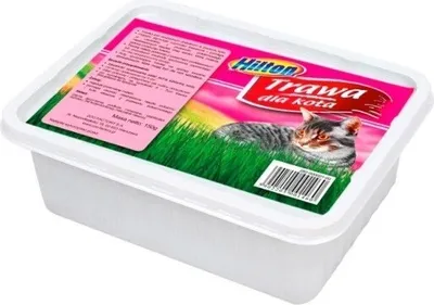 Produktbild von HILTON Schnellwachsender Gras-Snack 150G für Katzen
