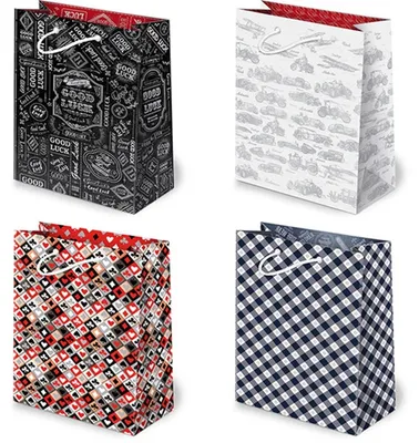 Image de Sacs décoratifs pour hommes T4-37, lot de 10