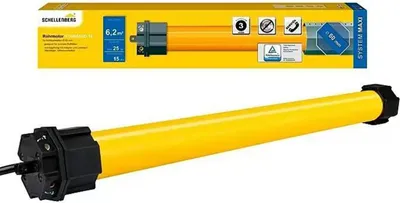 Zdjęcie produktu dla Silnik rurowy Maxi Standard 15, maks. powierzchnia rolety: 6,2 m2, długość montażowa: 500 mm, siła uciągu: 25 kg