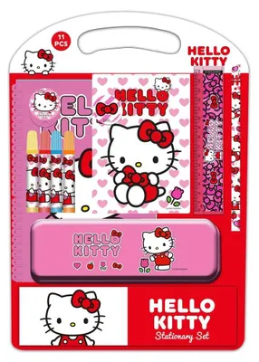 Produktbild von Safta Hello Kitty Iconic Schreinset Rosa  Kinder Rosa One Size