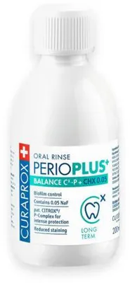Productafbeelding van Curaprox Perio plus balance CHX 0.05 (200 ml)