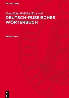 Produktbild von Deutsch-Russisches Wörterbuch, Band 2, H-R