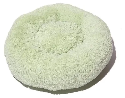 Immagine prodotto di Cuccia per cani, cuccia per gatti, morbida, rotonda, 100 cm, verde chiaro