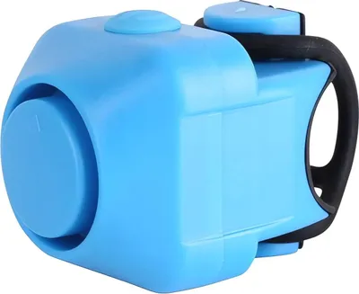 Zdjęcie produktu dla Verk 14398 Elektryczny dzwonek rowerowy 130 dB niebieski