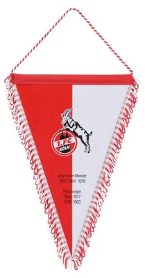 Productafbeelding van 1. FC Köln vlag met logo (28 cm)