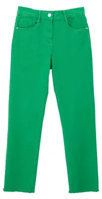 Immagine prodotto di Jeans s.Oliver Junior, denim colorato, modello a gamba dritta e taglio cropped