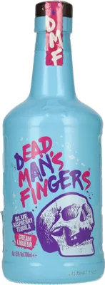 Image de Dead Man's Fingers Blue Raspberry Tequila Cream Liqueur 15% Vol. 0,7l