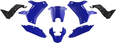Produktbild von Kunststoffsatz (Ohne Frontflügel) T7 Revolution Für Yamaha Tenere 700 '19-'24 Farbe Blau/Blau