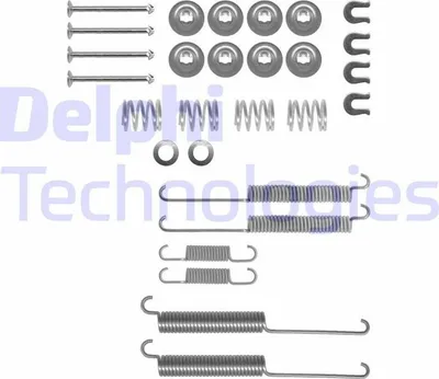 Produktbild von DELPHI Zubehörsatz Bremsbacken LY1271 Hinten für MITSUBISHI L 200 / Triton Pickup (KAT, KBT)