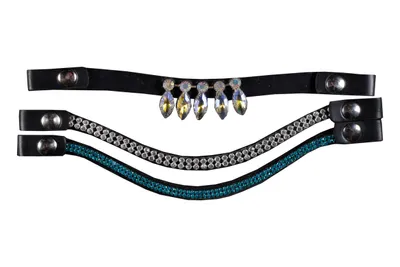 Produktbild von HKM Hobby Horse Stirnbänder -Hobby Horsing -3er Set blau/silber 140706571.0001