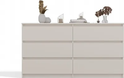 Produktbild von Kommode, 120/140 cm Breiten,  6 Schubladen