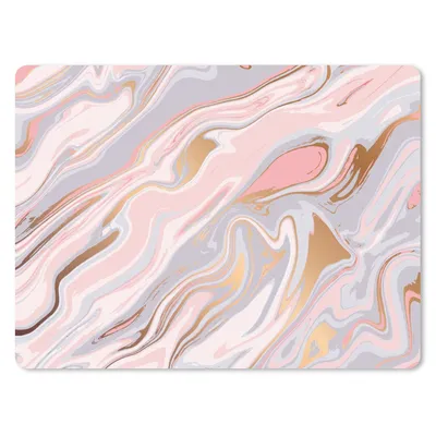 Produktbild von MuchoWow® Mauspad Mousepad Marmor - Pastell - Abstrakt - Muster 40x30 cm - Mousepads - Maus Mat - Pad - Mausunterlage - Anti Rutsch