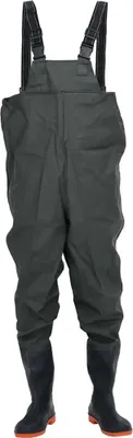 Image de vidaXL Waders avec bottes vert foncé taille 44