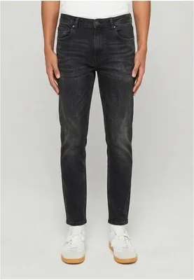 Image de Jean pour homme Urban Classics Basic Slim Fit Jeans noir délavé - 44