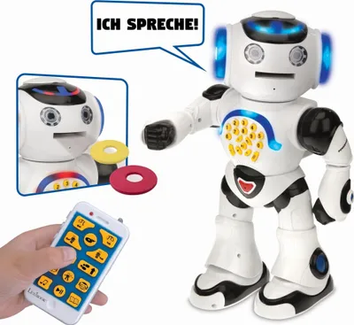 Obrázok produktu pre POWERMAN® Interaktívny vzdelávací a hravý robot s diaľkovým ovládaním (DE)