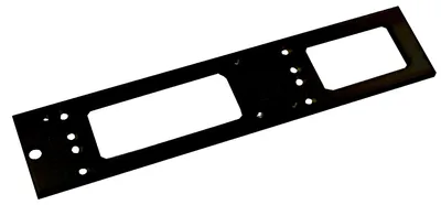 Image de Plaque de montage TS 4000/5000 noir - GEZE - 076 508
