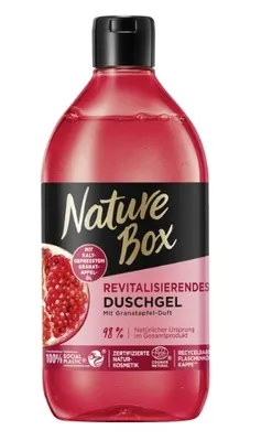 Produktbild von Nature Box Revitalizing Shower Gel 385ml with Pomegranate Scent