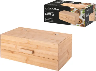 Produktbild von Bambus Brotbehälter 36x22 cm Galicia