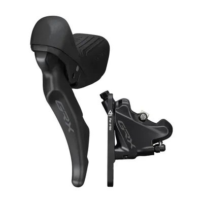 Zdjęcie produktu dla Shimano GRX Dual Control Hydraulic Disc Brake Lever Set STRX610L/BRRX820F Left 2 Manetka