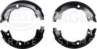 Produktbild von HELLA 8DA 355 051-111 Handbremsbeläge für HYUNDAI SANTA FÉ II (CM) Handbremse 189mm