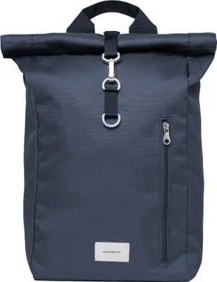 Produktbild von Sandqvist 19L Ground Rolltop-Rucksack, Blau One Size
