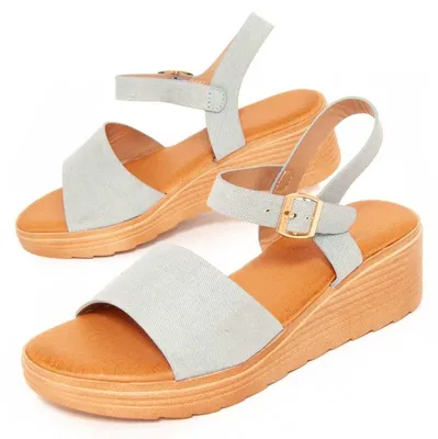 Produktbild von Montevita Keilsandalen Tiril Blau