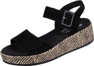 Produktbild von Remonte Damen Plateau Sandale schwarz