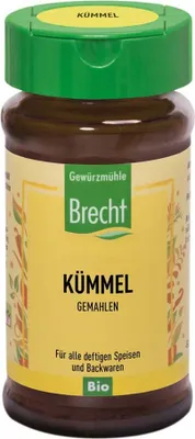 Produktbild von Brecht Gewürzmühle Kümmel gemahlen Glas,
