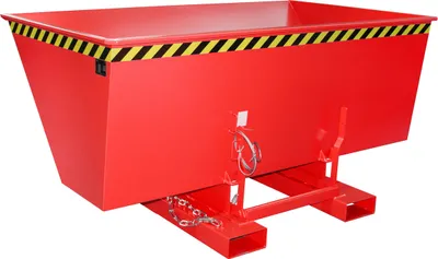 Produktbild von Bauer Kippbehälter AK 150, lackiert, Feuerrot