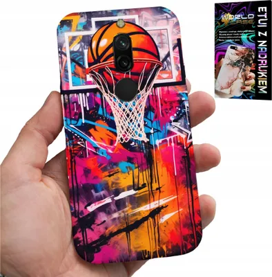 Produktbild von Fall Für Xiaomi Redmi 8 - Basketball Nba Strasse Graffiti Korb Fan