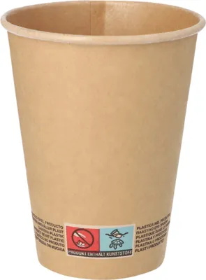 Produktbild von Papstar 88951, 300 ml, Karton, Braun, 9 cm, 110 mm, 50 Stück(e)