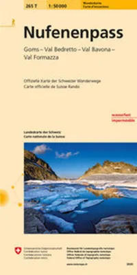 Produktbild von Swisstopo 1 : 50 000 Nufenenpass