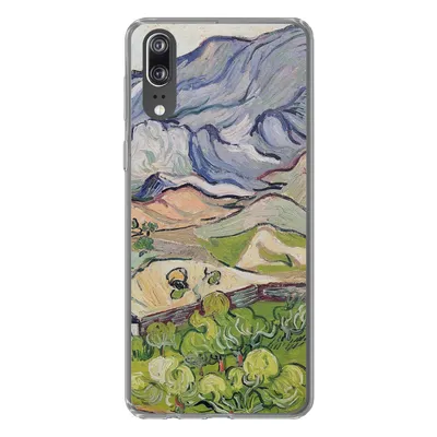 Produktbild von MuchoWow® Handyhülle Schutzhülle Hülle für Huawei P20 Die Alpen - Vincent van Gogh Silikon Softcase Handy Hülle - Hardcover