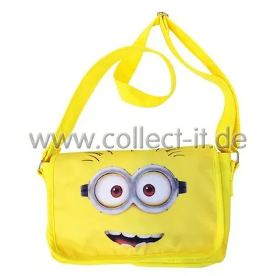 Produktbild von Minions - Umhängetasche "Minions Face", ca. 28 x 15cm - 0811770