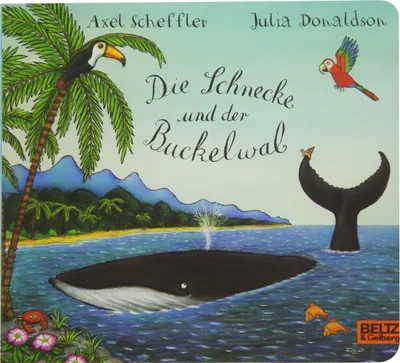 Produktbild von Die Schnecke und der Buckelwal: Ein Pappbilderbuch über Fernweh, Freundschaft und Hilfsbereitschaft für Kinder ab 3 Jahren
