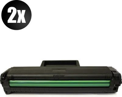 Produktbild von 2x Eurotone Toner Alternative für Samsung MLT-D1042S Black Schwarz