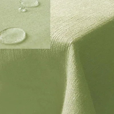 Produktbild von Outdoor-Tischdecke - Oliebeständiges Tischdeckenmaterial - Schutz für den Tisch - Widerstandsfähig gegen Schmutz und Wasser - 160 x 260 cm - Hellgrau