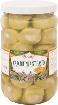 Produktbild von Artischocken in Sonnenblumenöl 1530 gr. - Demetra
