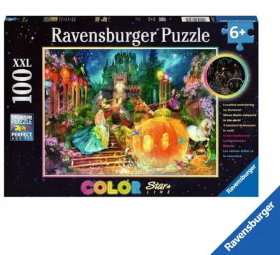 Produktbild von Ravensburger Puzzle Leuchtend XXL Mitternachtstanz 100 Teile