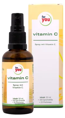 Produktbild von for you vitamin C spray