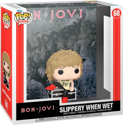 Image de Funko Pop! Bon Jovi - Figurki POP Albums Slippery When Wet, winylowa figurka collectorska