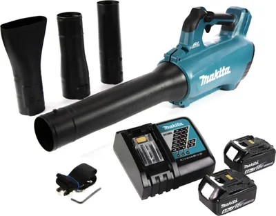 Produktbild von Makita DUB 184 RM Akku Gebläse 18 V Brushless + 2x Akku 4,0 Ah + Ladegerät