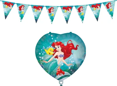 Produktbild von 2-tlg. Ariel Curious Party Set für Kindergeburtstag