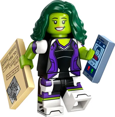 Produktbild von LEGO® 71039 Minifigures - Marvel Serie 2 - 05 - She Hulk