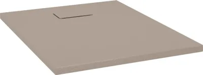 Produktbild von vidaXL Duschwanne SMC Braun 90x70 cm