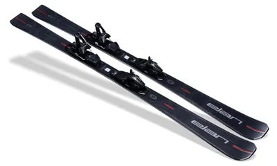 Image de Elan ACE SC5 + SHIFTX EL 10.0 GW, skis polyvalents pour débutants, 26/27, couleur noire, longueur 165 cm